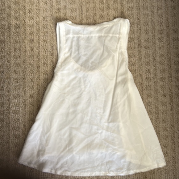 Soft Joie Cream cotton and Silk back tank sz xs - Picture 3 of 3